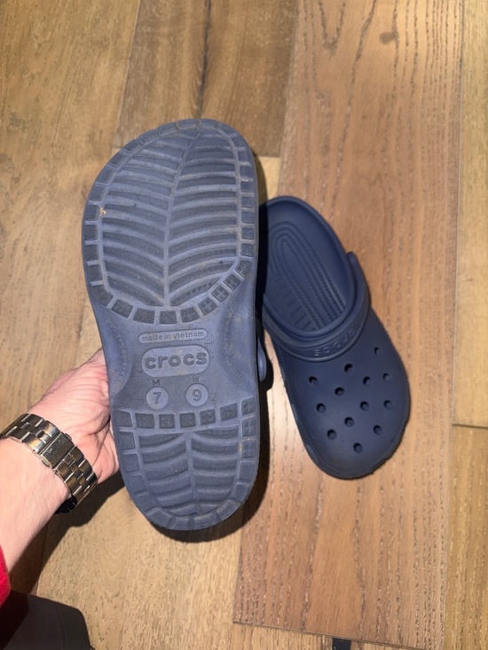 Gray Blue Crocs - Picture 2 of 2